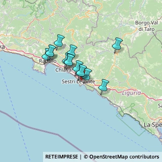 Mappa 16039 Sestri Levante GE, Italia (9.90643)