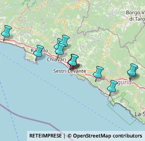 Mappa 16039 Sestri Levante GE, Italia (13.45417)