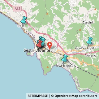 Mappa 16039 Sestri Levante GE, Italia (1.45182)