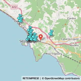 Mappa 16039 Sestri Levante GE, Italia (1.45929)