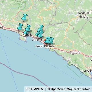 Mappa Via Baden Powell, 16039 Sestri Levante GE, Italia (11.48333)