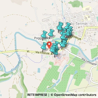 Mappa Via Firenze, 48025 Riolo Terme RA, Italia (0.31053)
