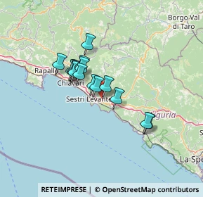 Mappa SP 44, 16030 Casarza Ligure GE (9.88733)