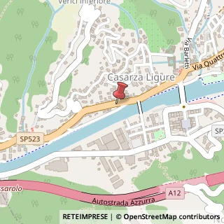 Mappa Via V. Annuti, 11, 16030 Casarza Ligure, Genova (Liguria)