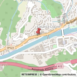 Mappa Via annuti vittorio 49, 16030 Casarza Ligure, Genova (Liguria)