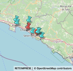 Mappa Via Giuseppe Stagnaro, 16030 Casarza ligure GE, Italia (19.53429)