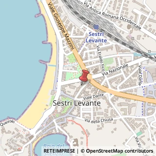 Mappa Corso Colombo, 32, 16039 Sestri Levante, Genova (Liguria)