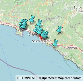Mappa Via Veneto, 16039 Sestri Levante GE, Italia (10.36235)