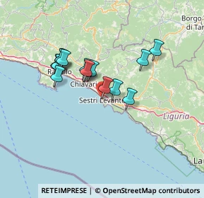 Mappa Via Veneto, 16039 Sestri Levante GE, Italia (11.39533)
