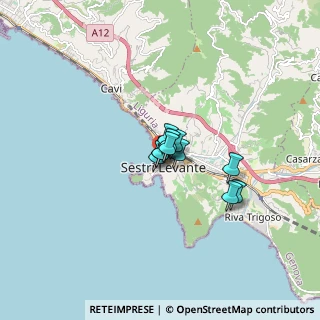 Mappa Via Veneto, 16039 Sestri Levante GE, Italia (0.79455)