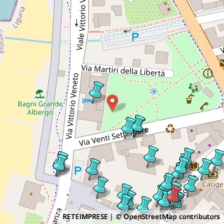 Mappa Via Veneto, 16039 Sestri Levante GE, Italia (0.08667)
