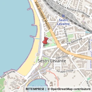 Mappa Viale XX Settembre, 12, 16039 Sestri Levante, Genova (Liguria)