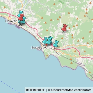 Mappa Via Nazionale, 16039 Sestri Levante GE, Italia (4.15455)