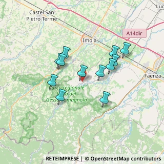 Mappa Via Brete, 48025 Riolo Terme RA, Italia (6.07583)
