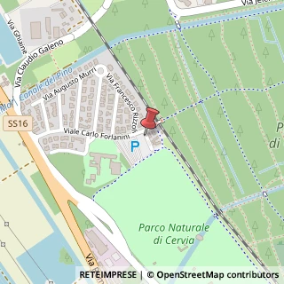 Mappa Via F. Rizzoli, 48015 Cervia RA, Italia, 48015 Cervia, Ravenna (Emilia Romagna)