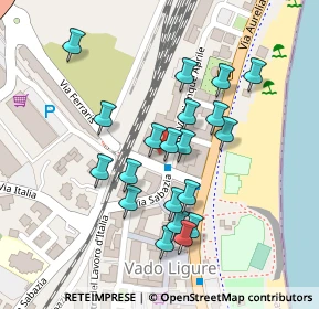 Mappa Via XXV Aprile, 17047 Vado Ligure SV, Italia (0.1055)