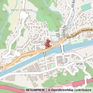 Mappa Via V. Annuti, 40, 16030 Casarza Ligure, Genova (Liguria)