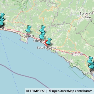 Mappa Via Costantino Raffo, 16039 Sestri Levante GE, Italia (30.697)