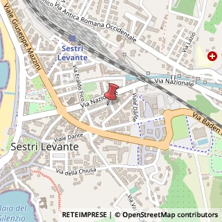 Mappa Via Traversaro, 16, 16039 Sestri Levante, Genova (Liguria)