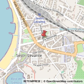 Mappa Via Eraldo Fico, 39, 16039 Sestri Levante, Genova (Liguria)