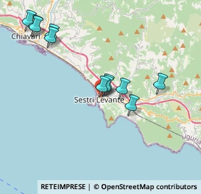 Mappa Piazza S. Antonio, 16039 Sestri Levante GE, Italia (3.87182)
