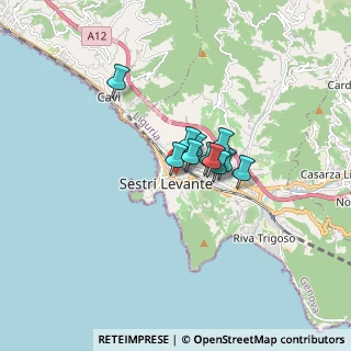 Mappa Via Eraldo Virgola Fico, 16039 Sestri Levante GE, Italia (0.90182)
