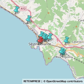 Mappa Via Eraldo Virgola Fico, 16039 Sestri Levante GE, Italia (1.46545)