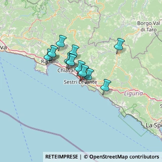 Mappa Via Eraldo Virgola Fico, 16039 Sestri Levante GE, Italia (9.47071)