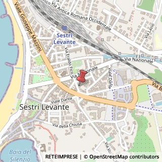 Mappa Via Eraldo Fico, 4, 16039 Sestri Levante, Genova (Liguria)