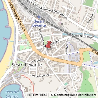 Mappa Via Eraldo Fico Virgola, 14, 16039 Sestri Levante, Genova (Liguria)