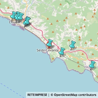 Mappa Via Eraldo Virgola Fico, 16039 Sestri Levante GE, Italia (5.72273)