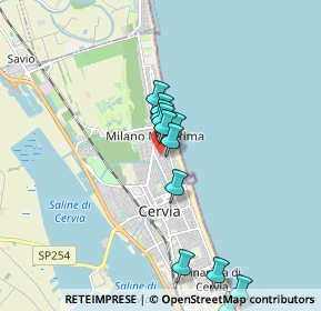 Mappa Via Oberdan, 48015 Cervia RA, Italia (1.67833)