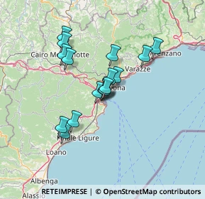 Mappa Via I Maggio, 17047 Vado ligure SV, Italia (11.14125)