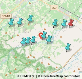 Mappa Via Benigno Zaccagnini, 48025 Riolo Terme RA, Italia (3.79667)