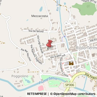 Mappa Via Alcide De Gasperi, 22, 48025 Riolo Terme, Ravenna (Emilia Romagna)