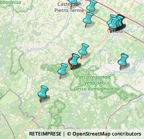 Mappa Largo Gruppo di Combattimento Folgore, 40021 Borgo Tossignano BO, Italia (9.2115)