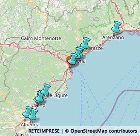 Mappa Via Tecnomasio, 17047 Vado Ligure SV, Italia (20.28)