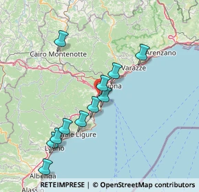 Mappa Via Tecnomasio, 17047 Vado Ligure SV, Italia (14.87455)