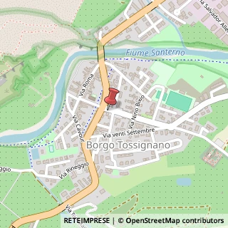 Mappa Piazza Unità D'Italia, 16, 40021 Borgo Tossignano, Bologna (Emilia Romagna)