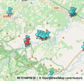 Mappa Via Pietro Nenni, 48025 Riolo Terme RA, Italia (5.69)