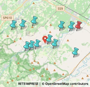 Mappa Via Pietro Nenni, 48025 Riolo Terme RA, Italia (3.7975)