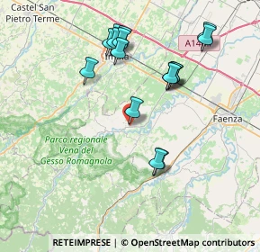 Mappa Via Pietro Nenni, 48025 Riolo Terme RA, Italia (7.7)