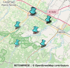 Mappa Via Pietro Nenni, 48025 Riolo Terme RA, Italia (7.255)