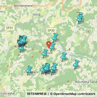Mappa Via Spinedola, 41029 Sestola MO, Italia (2.36667)