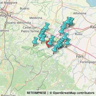 Mappa Via Bologna, 48025 Cuffiano RA, Italia (10.64579)