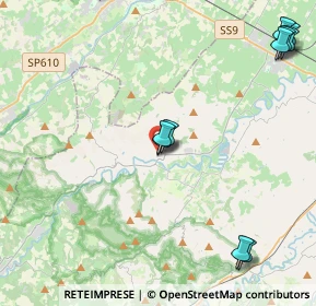 Mappa Via Rio Doccia, 48025 Riolo Terme RA, Italia (6.7215)