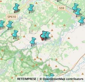 Mappa Via Rio Doccia, 48025 Riolo Terme RA, Italia (6.143)