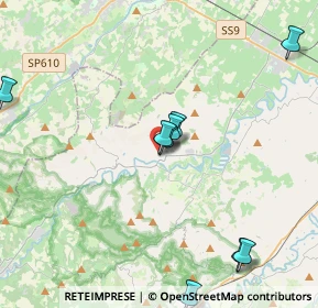 Mappa Via Rio Doccia, 48025 Riolo Terme RA, Italia (6.6335)