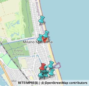 Mappa Viale II Giugno, 48015 Cervia RA, Italia (1.20091)