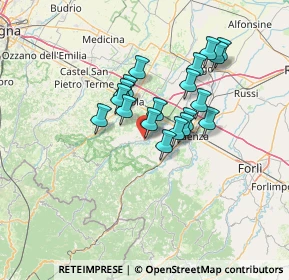 Mappa 48025 Cuffiano RA, Italia (10.59158)